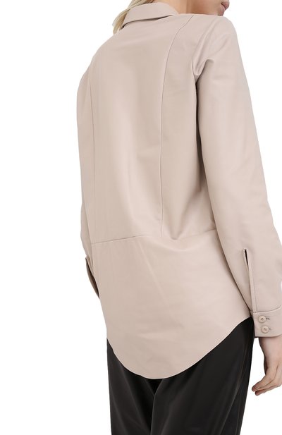 Кожаная рубашка DROME, арт. DPD0398P/D400P, фото 4