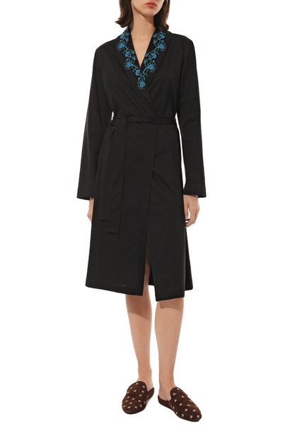 Хлопковый халат LA PERLA, арт. 0050330, фото 3