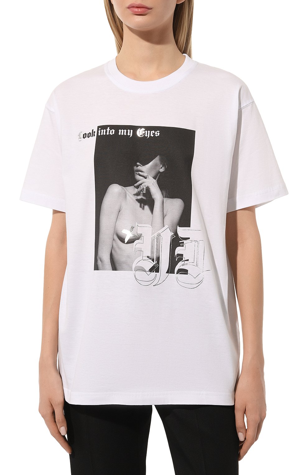 Хлопковая футболка YANA DRESS, арт. 1-17-011-100, фото 3