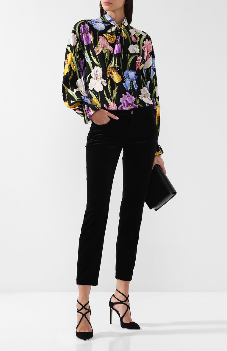 Укороченные хлопковые брюки DOLCE & GABBANA, арт. FTAH7T/FUVG7, фото 2