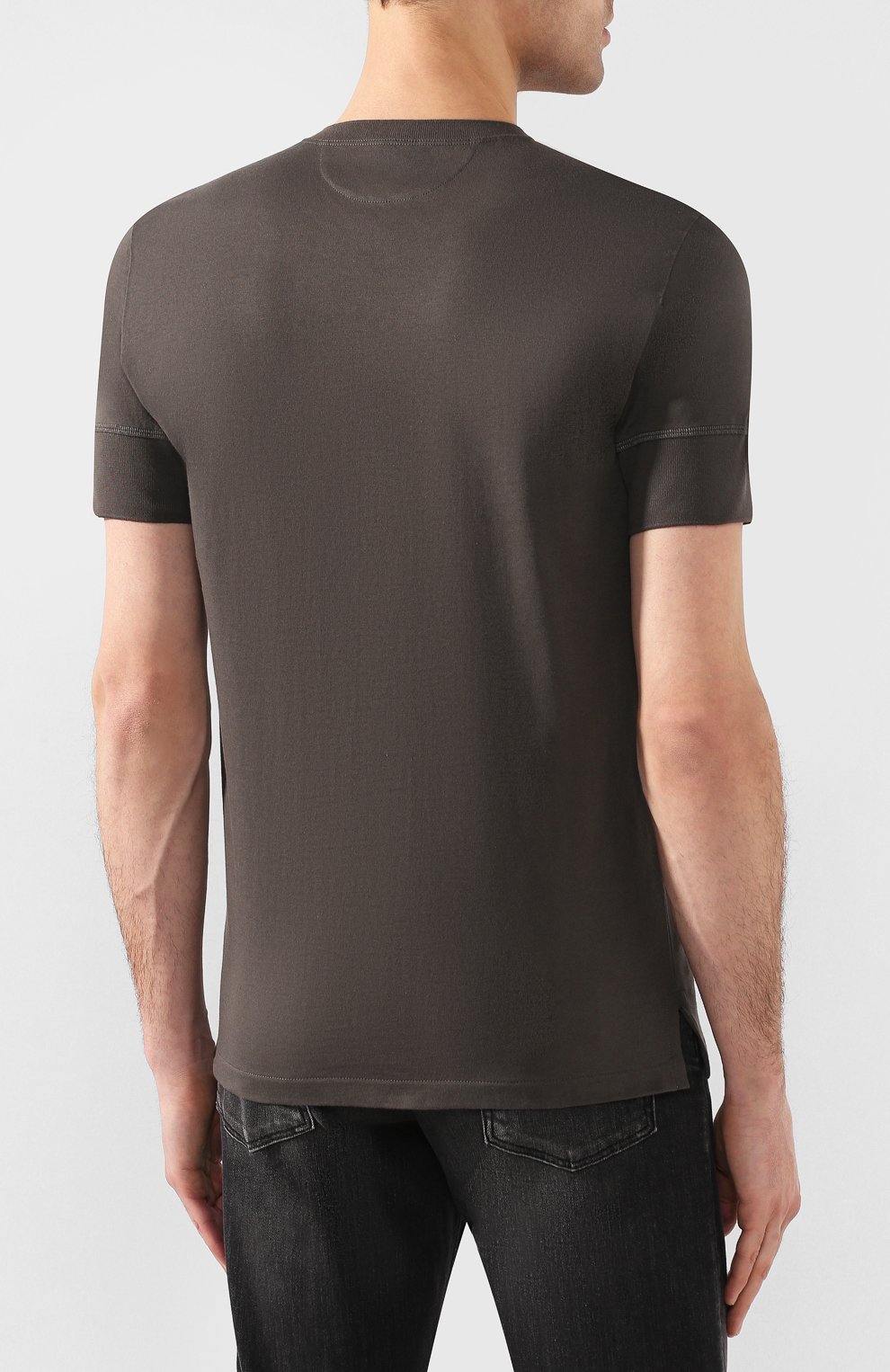 Хлопковая футболка TOM FORD, арт. BU402/TFJ957, фото 4