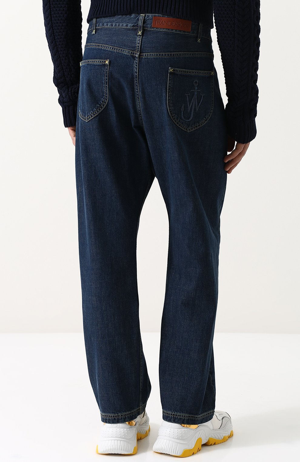 Джинсы свободного кроя JW ANDERSON, арт. TR27MS18 158/830, фото 4