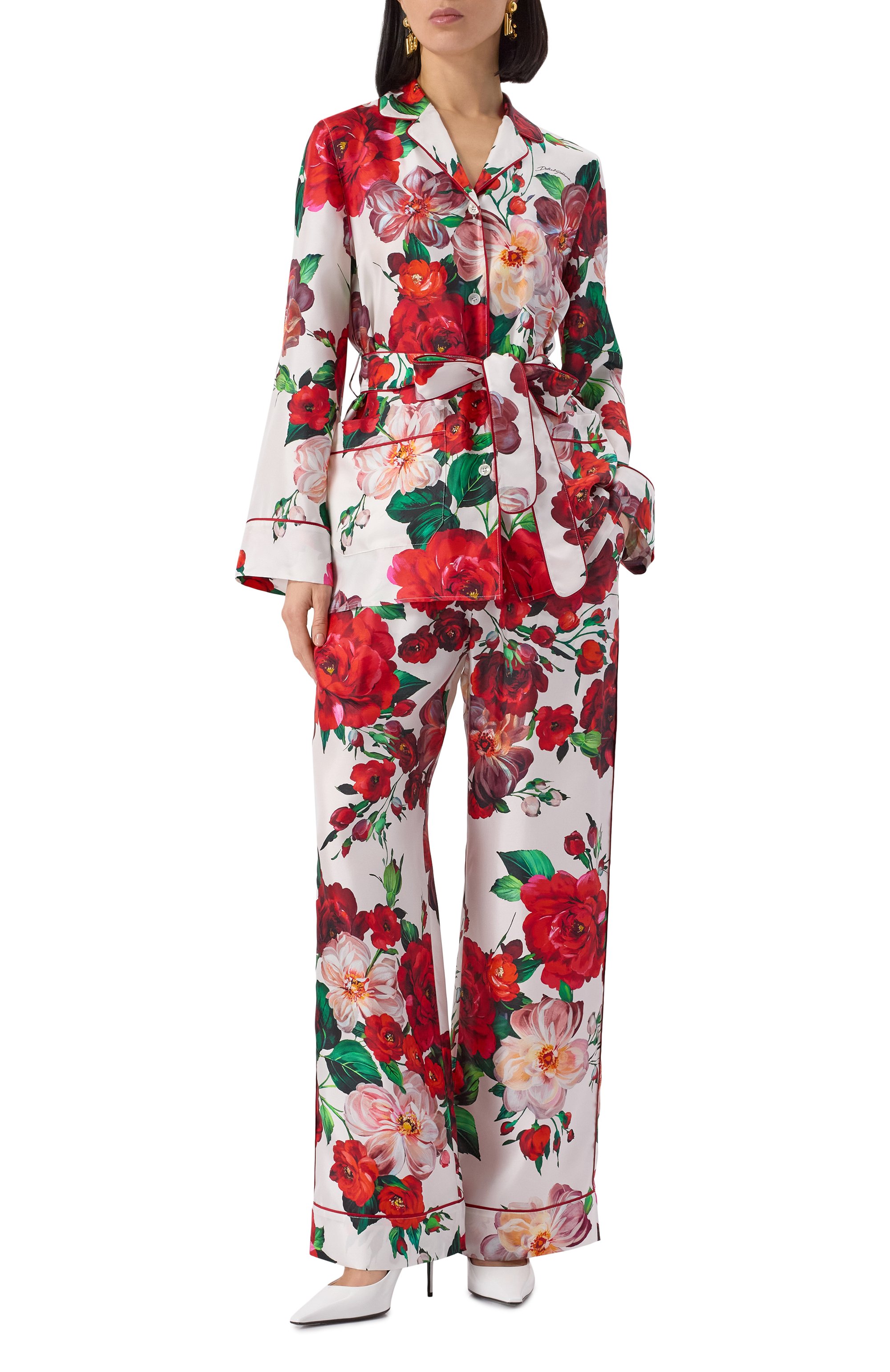 Шелковая рубашка DOLCE & GABBANA, арт. F5I89T/IS1ZD, фото 2