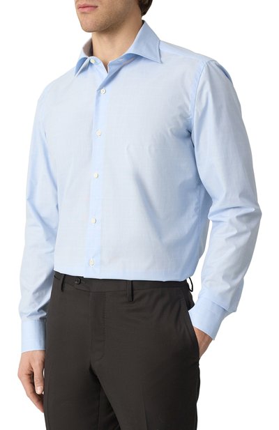 Хлопковая сорочка LUIGI BORRELLI, арт. SR3813, фото 3