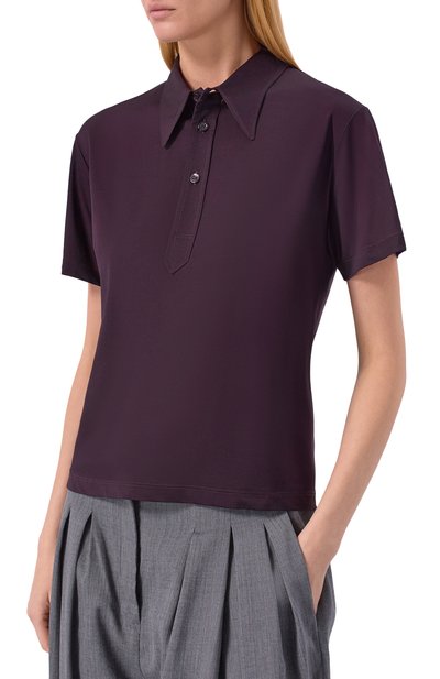 Поло из вискозы MAISON MARGIELA, арт. S51GL0062/M20134, фото 3