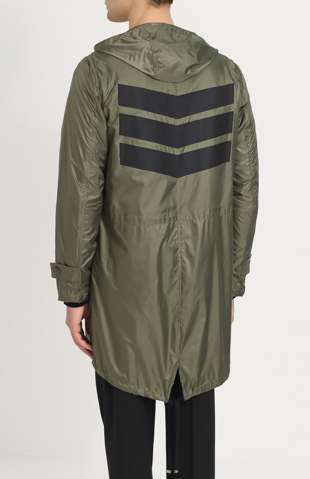 Парка на молнии с капюшоном и контрастной отделкой на спине THE EDITOR, арт. E2.2448N15/5513, фото 4