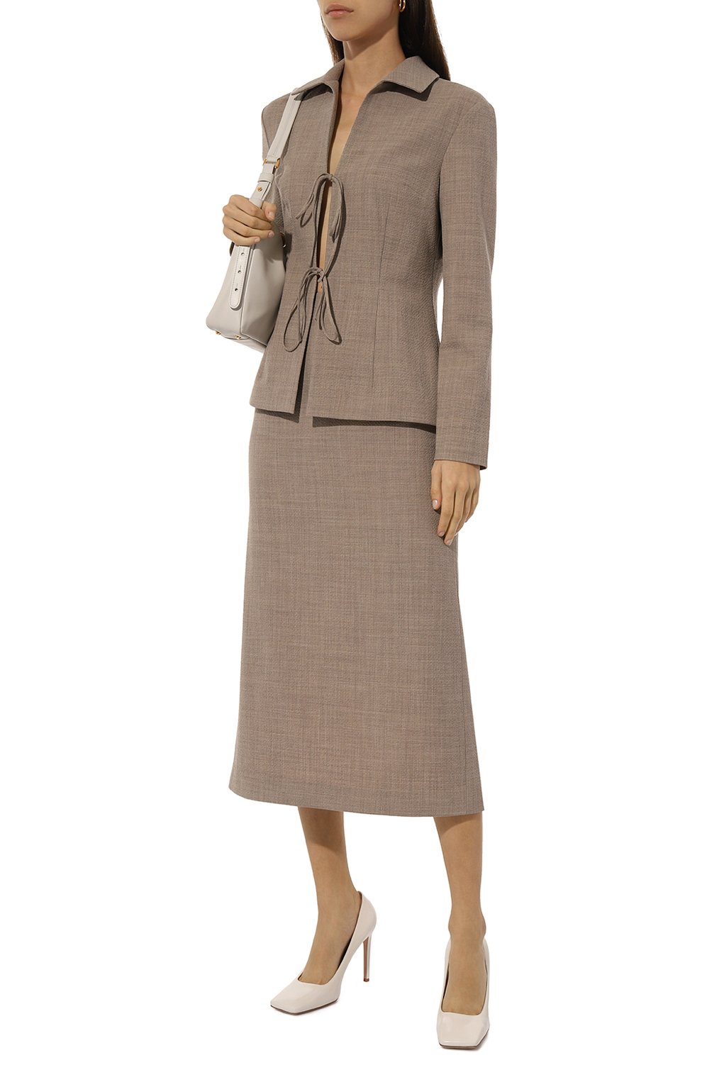 Шерстяная юбка LUDA NIKISHINA, арт. SK/TILDA/BIEGE, фото 2