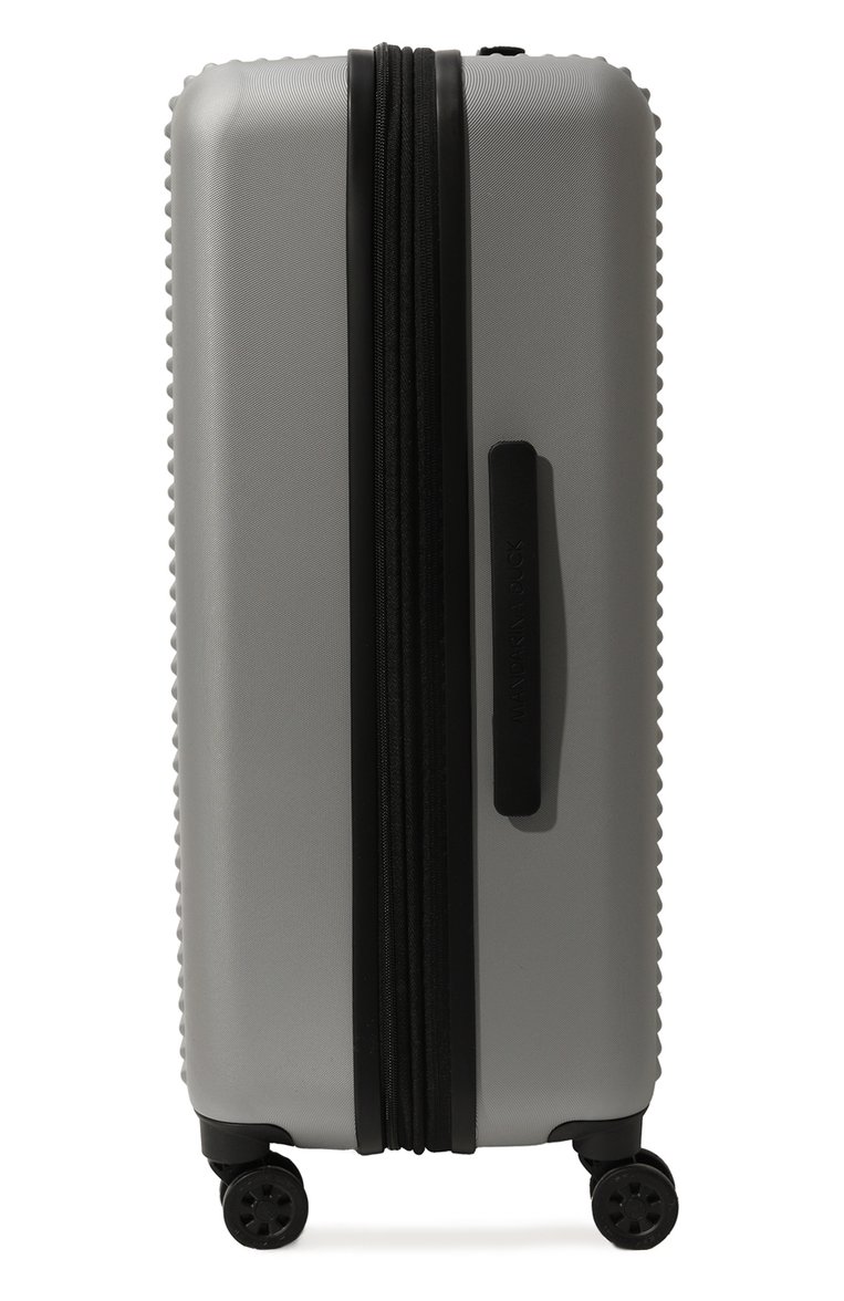 Женский чемодан tank case medium MANDARINA DUCK серебряного цвета, арт. FSV23-002 | Фото 3 (Материал: Пластик; Размер: medium)