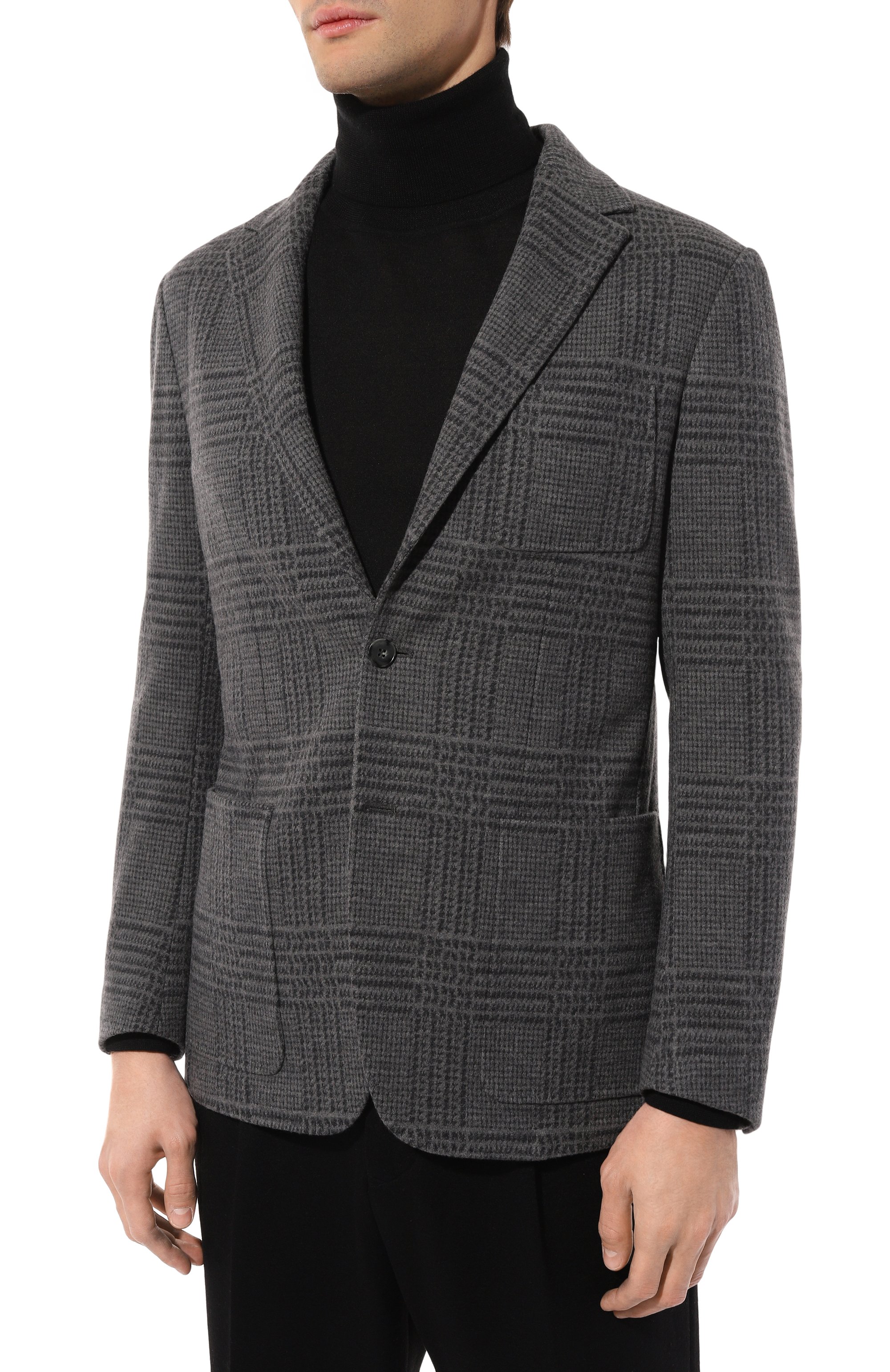 Шерстяной пиджак CANALI, арт. J0147/JR02860, фото 5