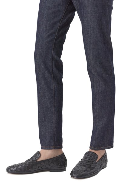 Кожаные лоферы H`D`S`N BARACCO черного цвета по цене 58300 руб., арт. GUINEA.X.0*, фото 3 Кожаные лоферы H`D`S`N BARACCO, арт. GUINEA.X.0*, фото 3