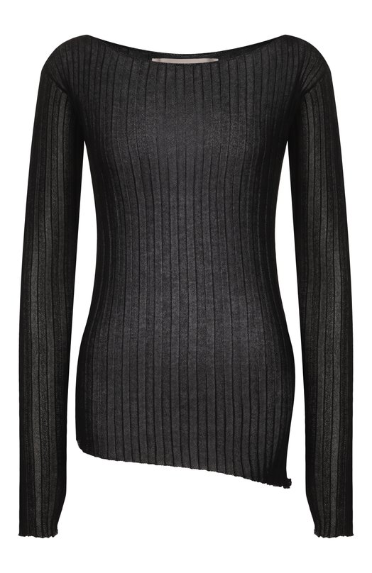 Хлопковый пуловер Isabel Benenato DK140S26 Чёрный DK140S26