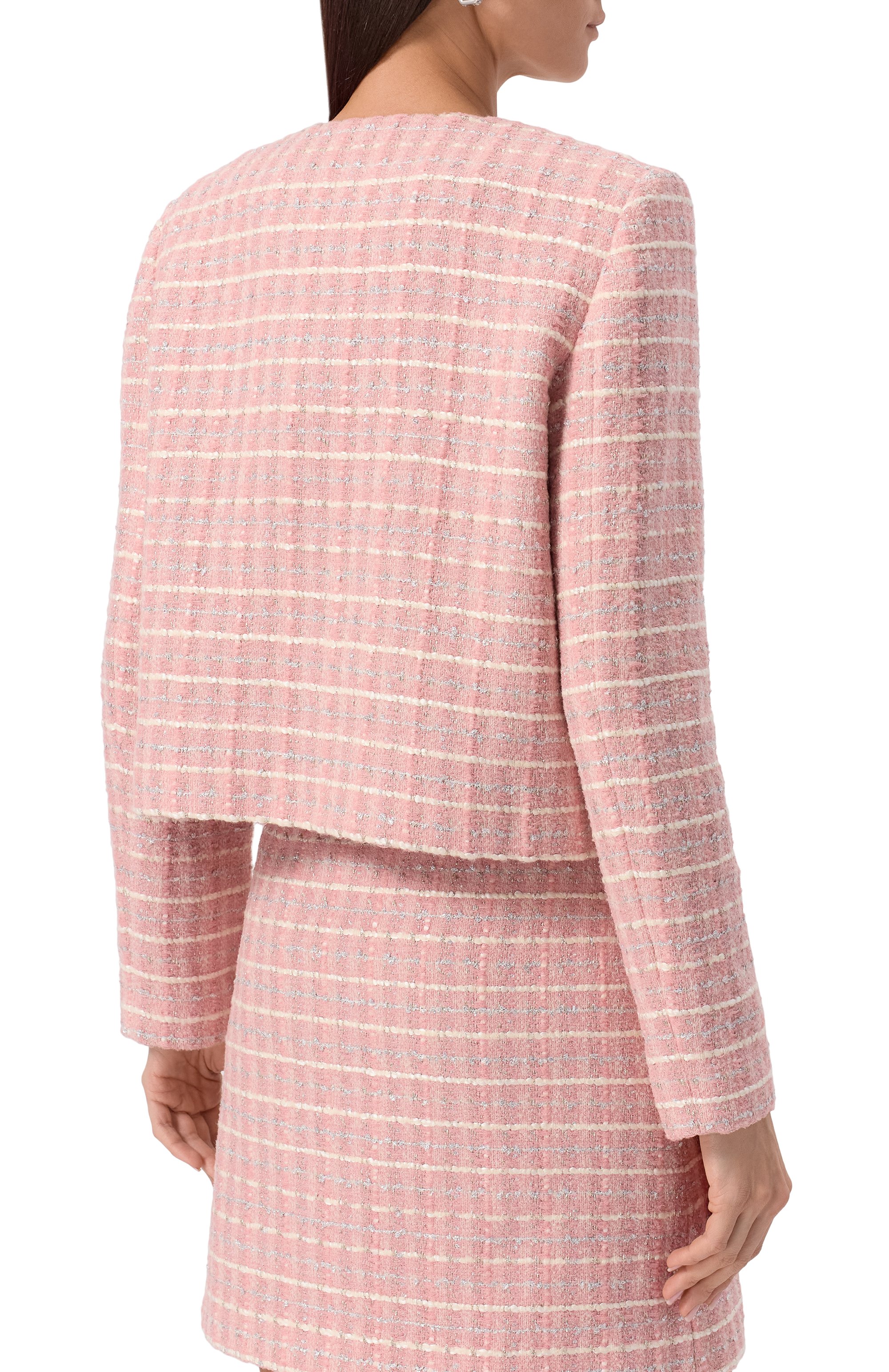 Твидовый жакет MVST, арт. 25E/X2P/0/L071/3056, фото 4