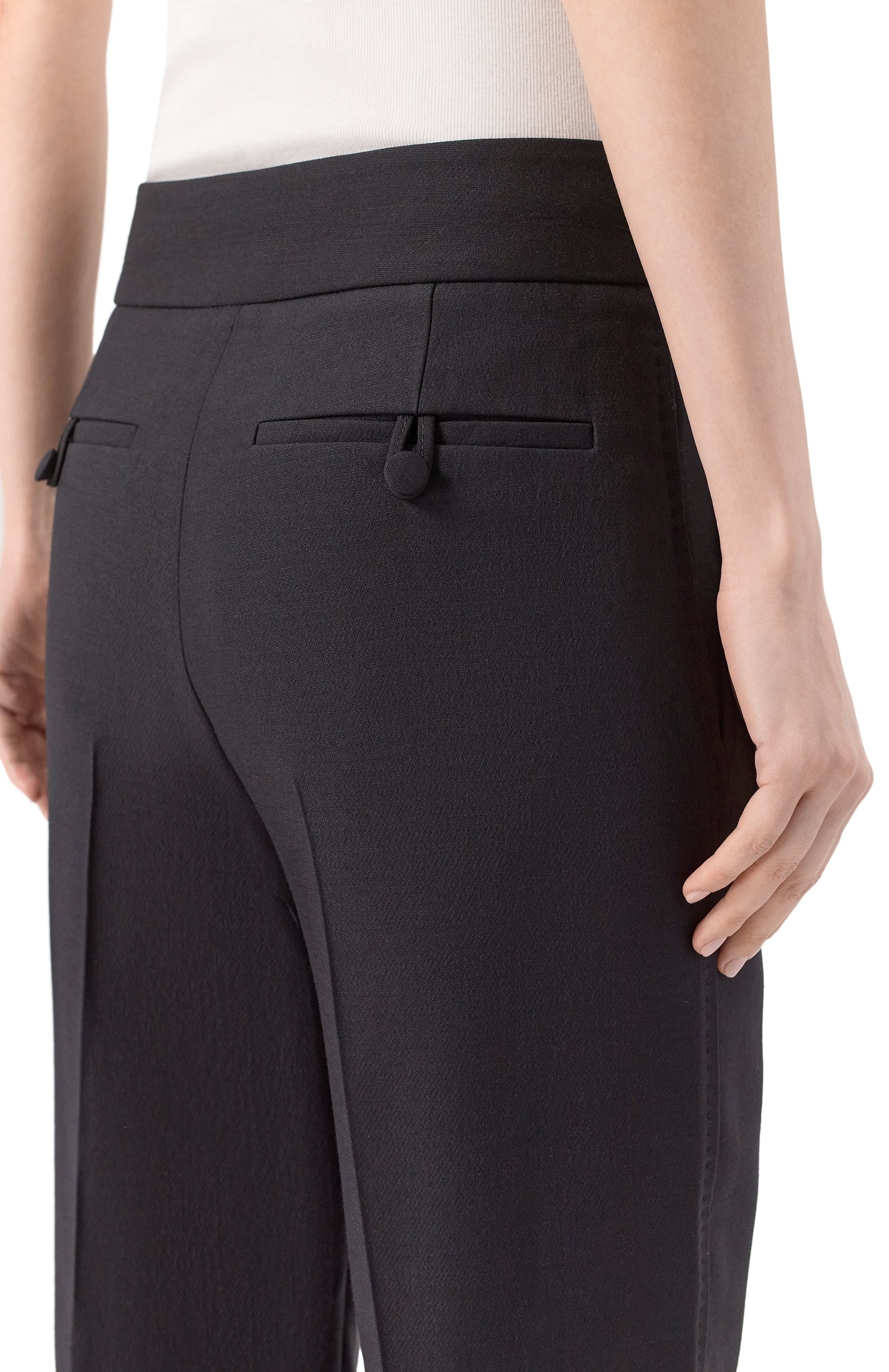 Брюки из шерсти и шелка VALENTINO, арт. 7B3RB6N71CF, фото 5