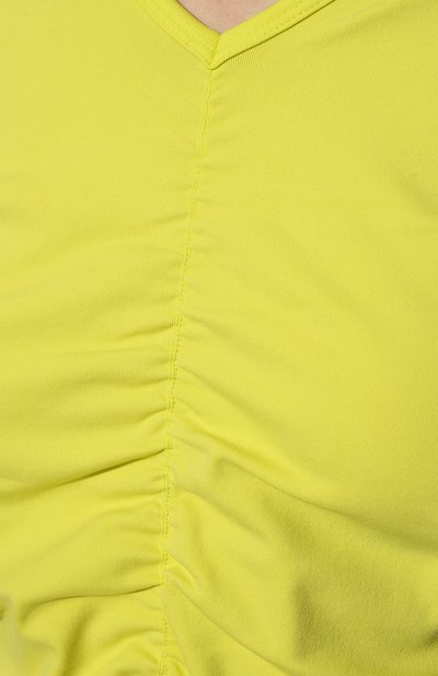 Топ HELMUT LANG желтого цвета по цене 24350 руб., арт. L09HW507, фото 5 Топ HELMUT LANG, арт. L09HW507, фото 5