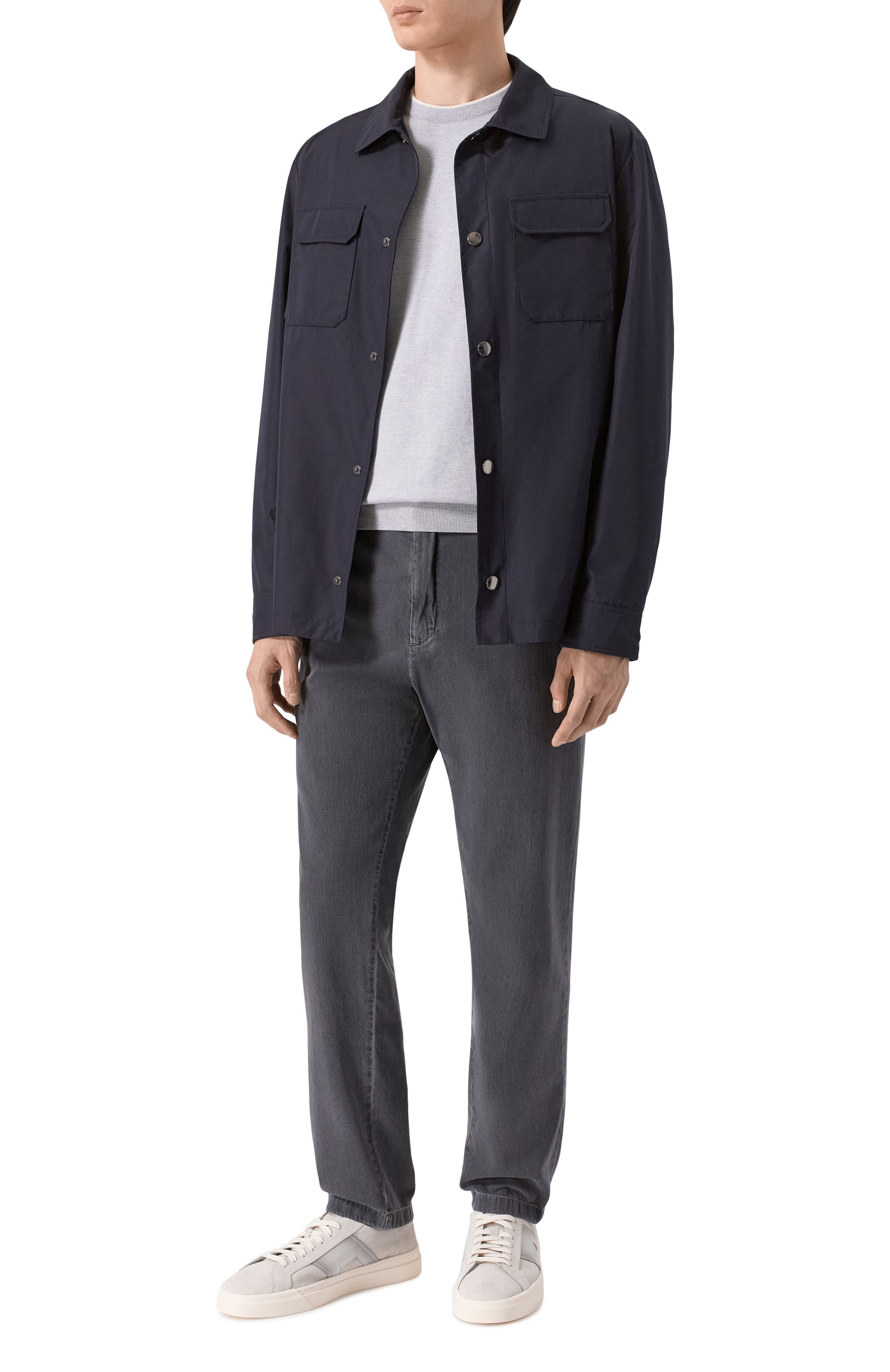 Джемпер из шелка и хлопка PAUL&SHARK, арт. 26411520, фото 2