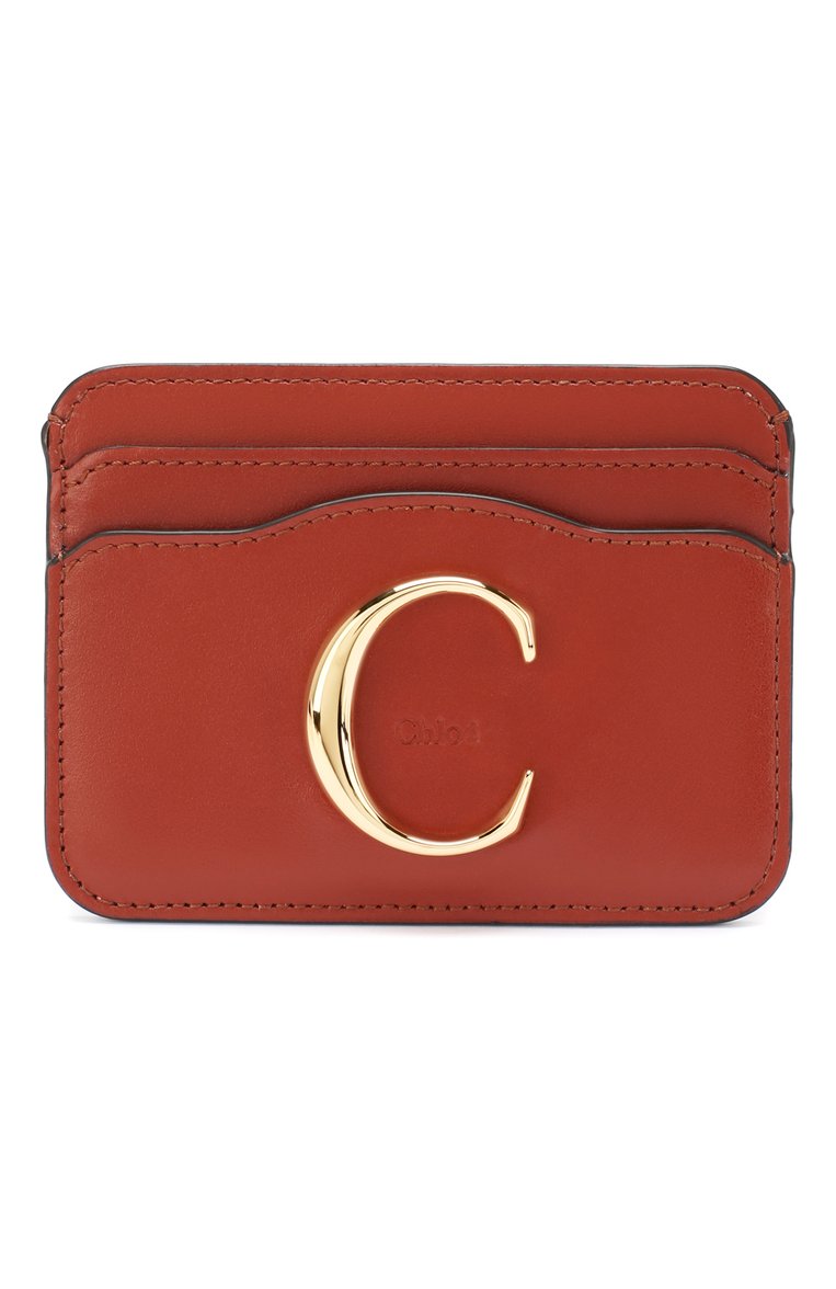 Кожаный футляр для кредитных карт CHLOÉ, арт. CHC19UP085A37, фото 1