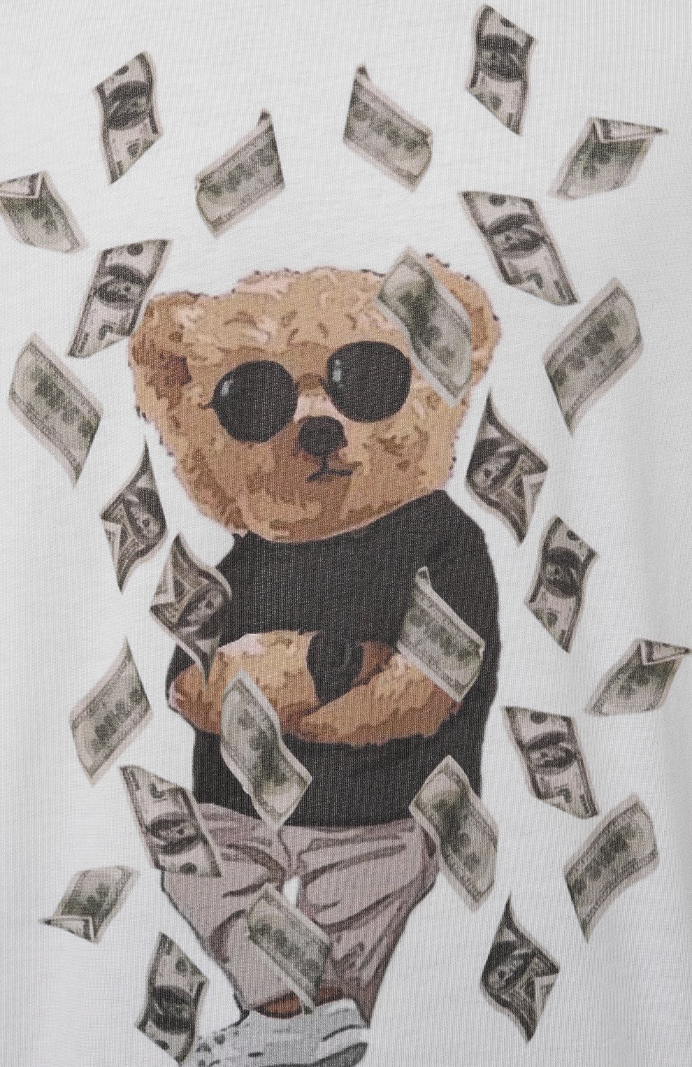 Хлопковая футболка BISIBIGLIO, арт. BLACK RICH TED, фото 5