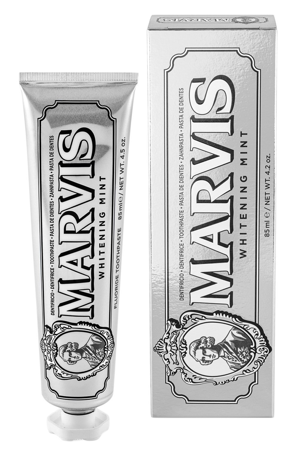 Отбеливающая зубная паста "мята" (85ml) MARVIS, арт. 411371, фото 2