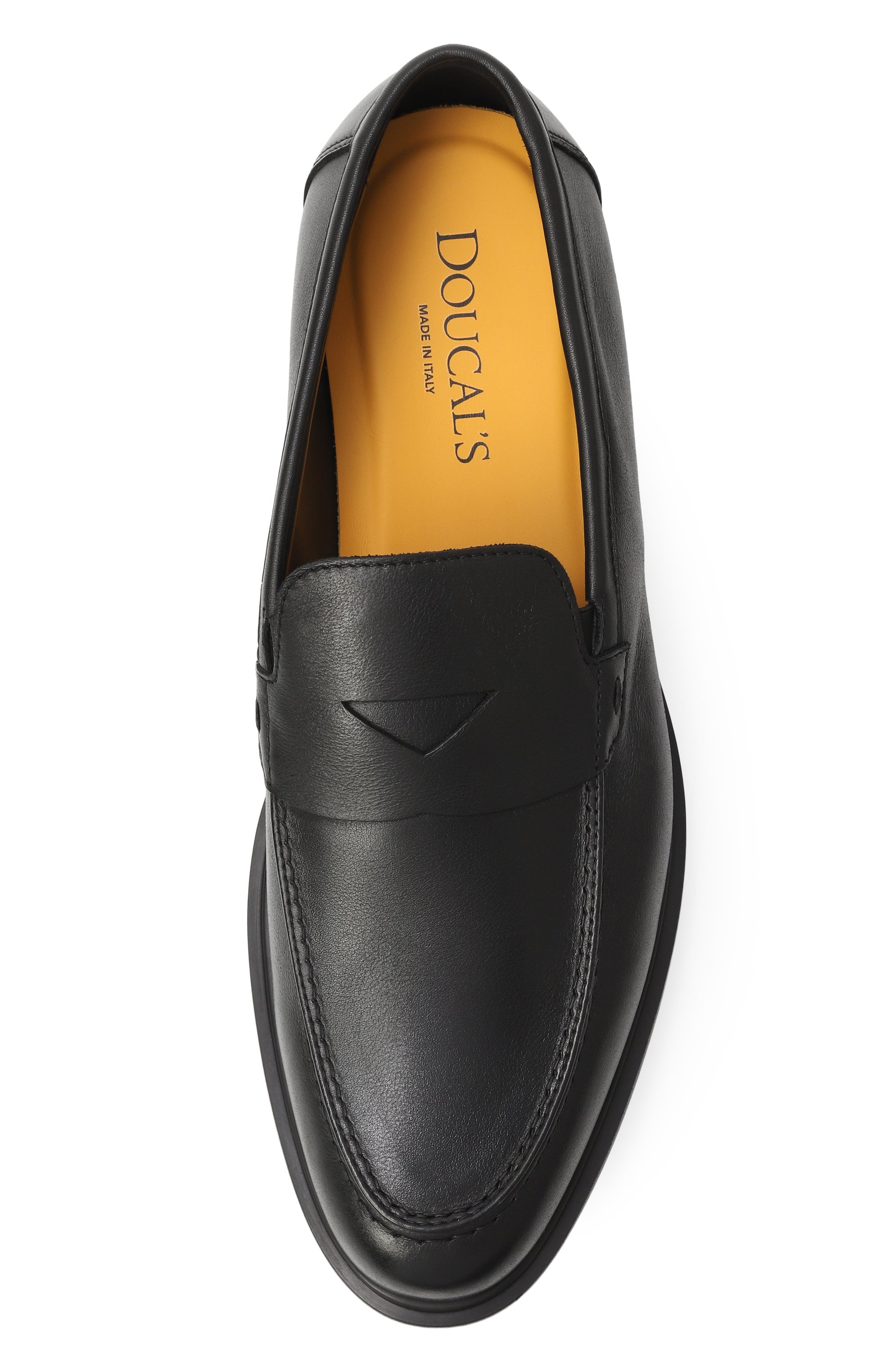 Кожаные пенни-лоферы DOUCAL'S, арт. DU3491MARCUF259N, фото 6