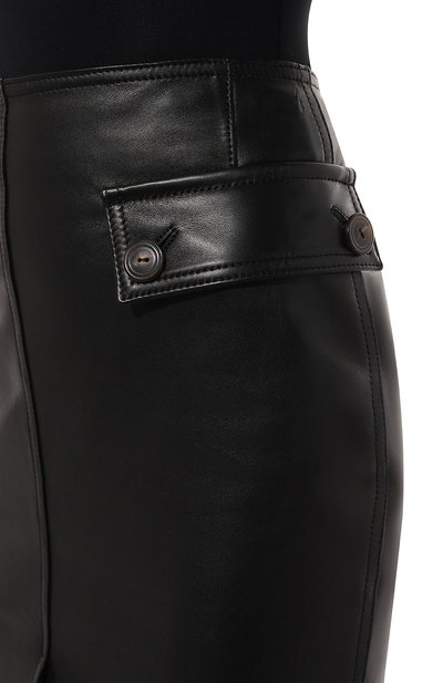 Кожаная юбка BONANNA, арт. ПЮ003К/Ч, фото 5