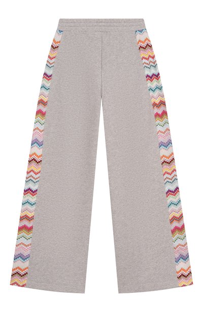 Хлопковые брюки MISSONI серого цвета по цене 23600 руб., арт. MZ6A60/Z4104, фото 2 Хлопковые брюки MISSONI, арт. MZ6A60/Z4104, фото 2