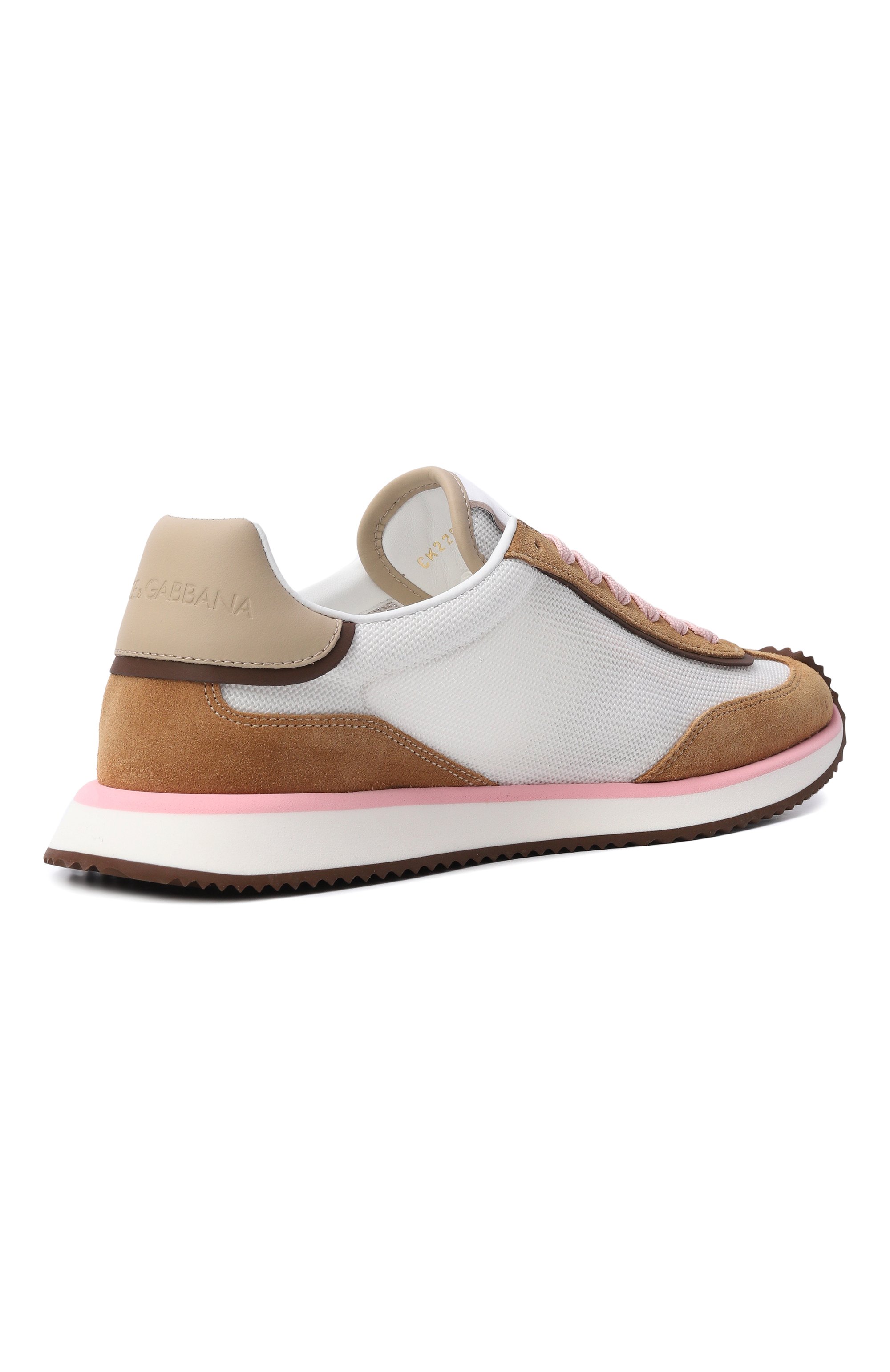 Комбинированные кроссовки dg cushion DOLCE & GABBANA, арт. CK2288/A5355, фото 5