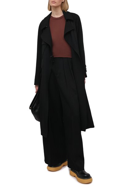 Пуловер из вискозы и шелка RICK OWENS, арт. RP21S3202/RC, фото 2