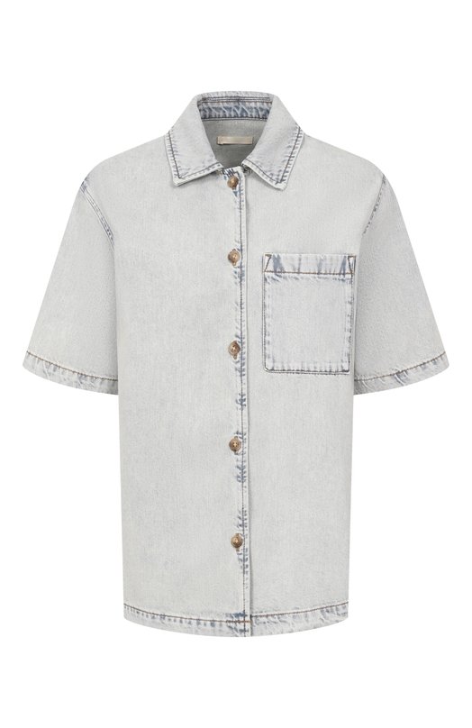 Джинсовая рубашка Bowling 12 STOREEZ 136352 Голубой 136352