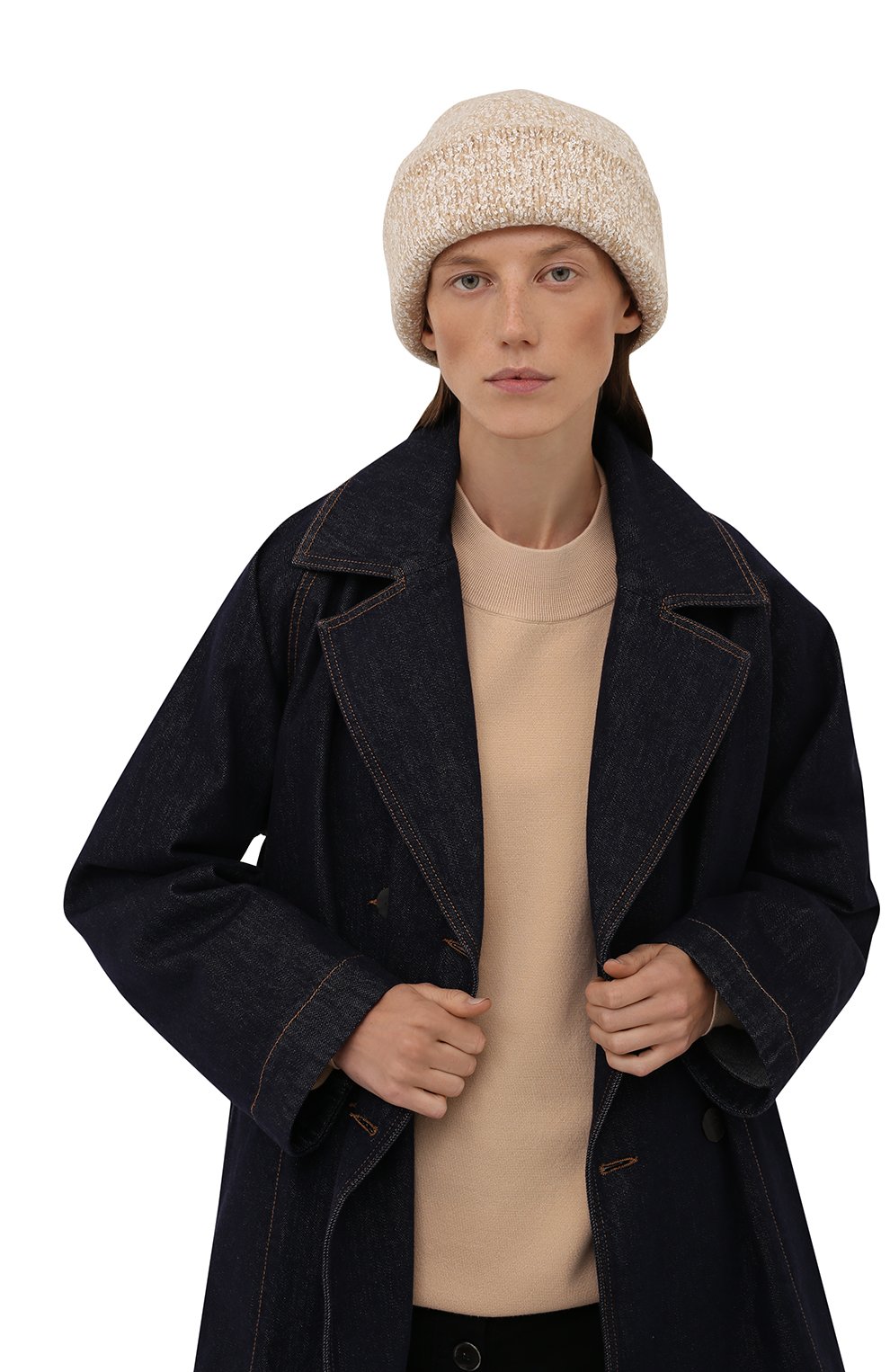 Шапка из кашемира и шелка THE ROW, арт. 5700Y502, фото 2