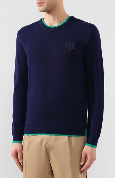 Хлопковый джемпер KENZO, арт. FA55PU2023AB, фото 3