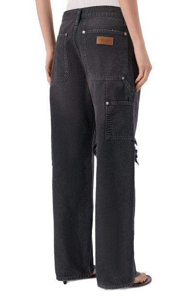Хлопковые брюки ALEXANDER WANG, арт. 4DC2264991, фото 4