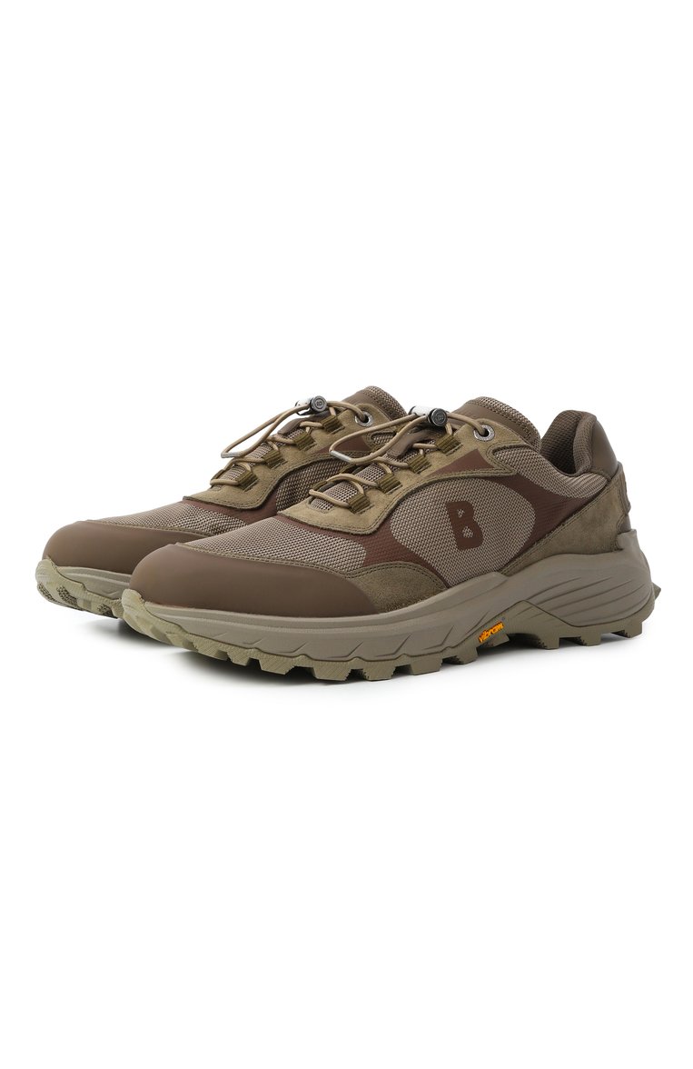 Мужские �комбинированные кроссовки hike pro BOGNER хаки цвета, арт. HIKE PR0 | Фото 1 (Материал внешний: Натуральная кожа, Текстиль; Материал внутренний: Текстиль; Подошва: Массивная; Материал утеплителя: Без утеплителя; Кросс-КТ: Низкие; Стили: Классический; Автоматизация состава: Проставлено; Автоматизация ТО: Проставлено)