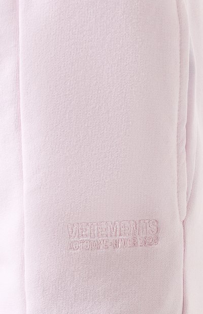 Хлопковые брюки VETEMENTS, арт. WAH20TR515, фото 5