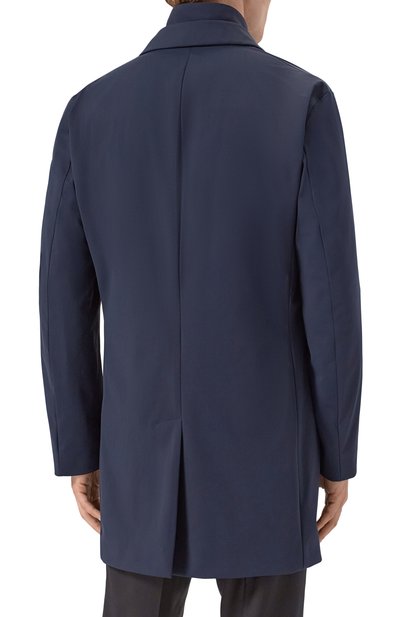Плащ BOSS темно-синего цвета по цене 105000 руб., арт. 50545897, фото 4 Плащ BOSS, арт. 50545897, фото 4