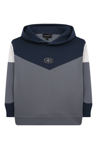 Хлопковое худи EMPORIO ARMANI, арт. 3L4MFQ/1JHSZ, фото 1