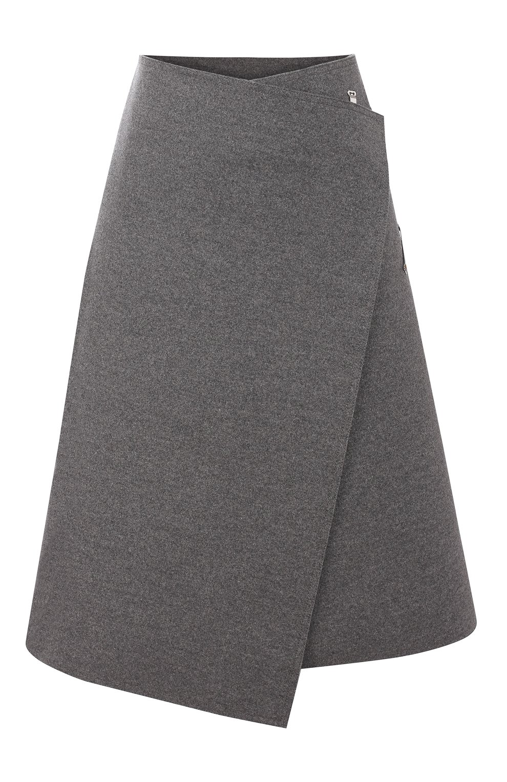 Шерстяная юбка CELINE серого цвета по цене 103000 руб., арт. 22P96360A, фото 1 Шерстяная юбка CELINE, арт. 22P96360A, фото 1