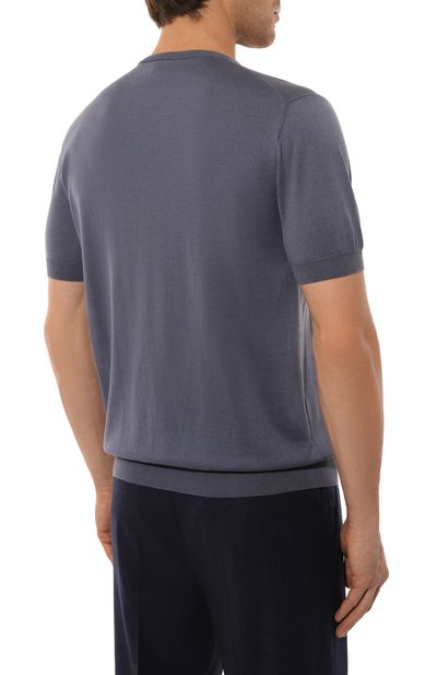 Джемпер из шелка и хлопка GIORGIO ARMANI, арт. 3HSM38/SM63Z, фото 4