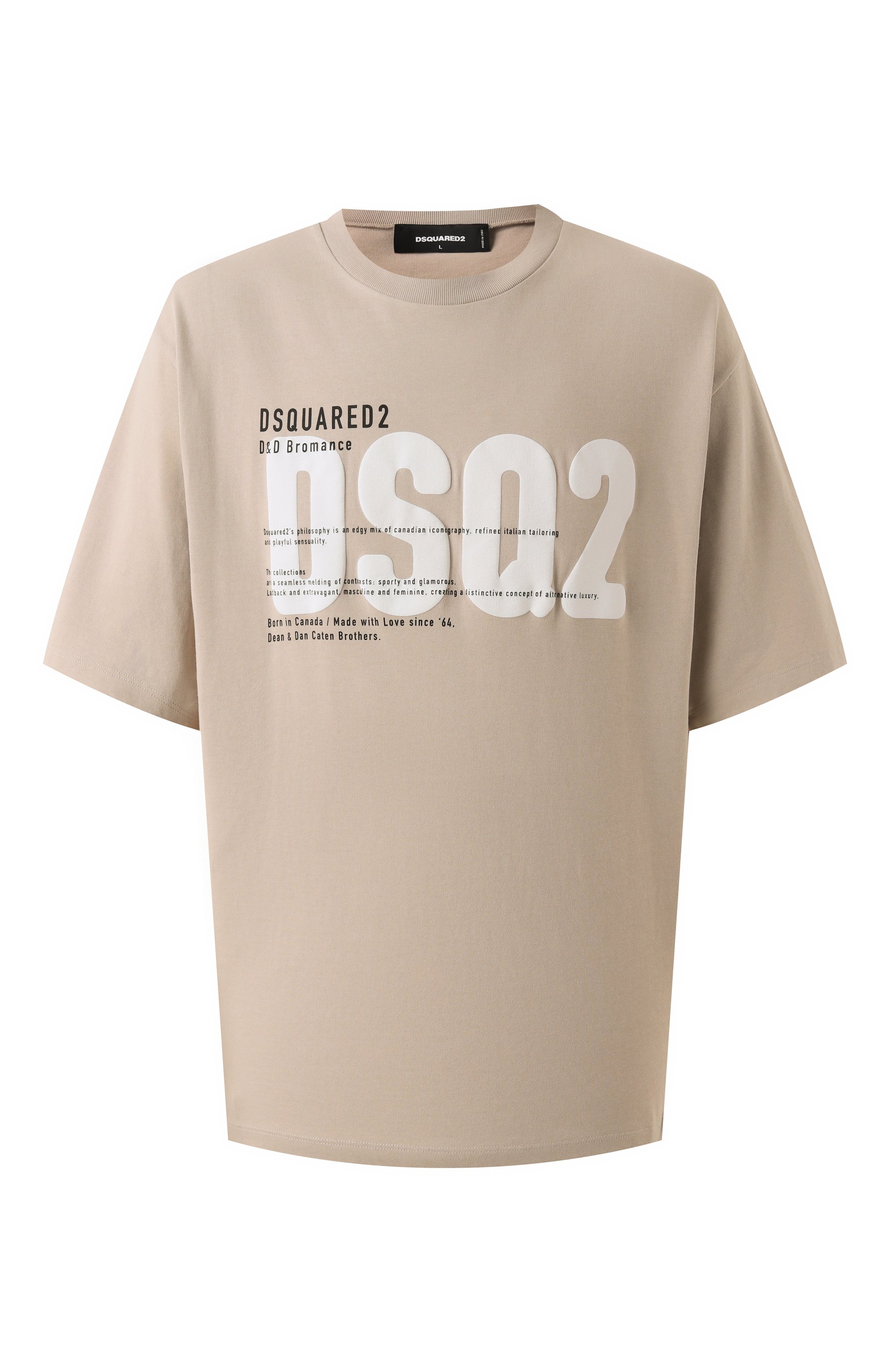 Хлопковая футболка DSQUARED2, арт. S74GD1412/D20033, фото 1