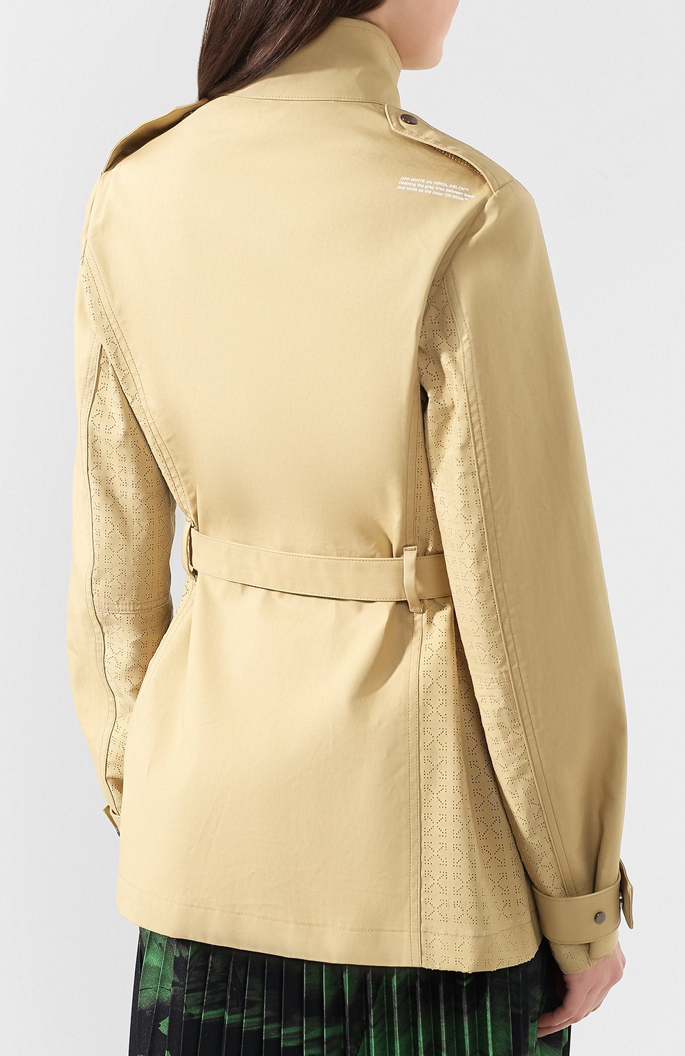 Хлопковая парка OFF-WHITE, арт. 0WEL003R20H360684800, фото 4