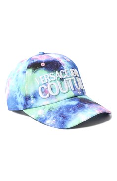 Женская хлопковая бейсболка VERSACE JEANS COUTURE разноцветного цвета, арт. 73HAZK12-BASEBALL CAP WITH CENTRAL/ZG108 | Фото 1 (Материал: Хлопок, Текстиль; Нос: Не проставлено; Материал сплава: Проставлено; Региональные ограничения белый список (Axapta Mercury): Не проставлено)