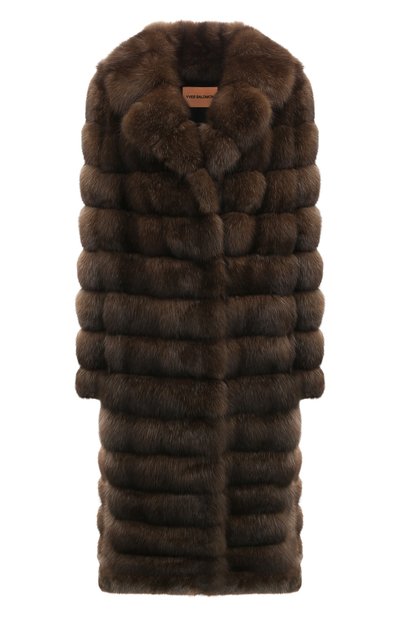 Женская шуба из меха соболя YVES SALOMON, арт. 20WYM37912ZICV