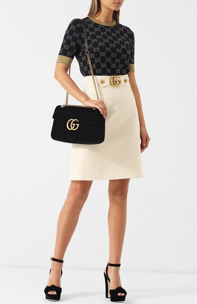 Сумка gg marmont GUCCI, арт. 443496/K4D2T, фото 2