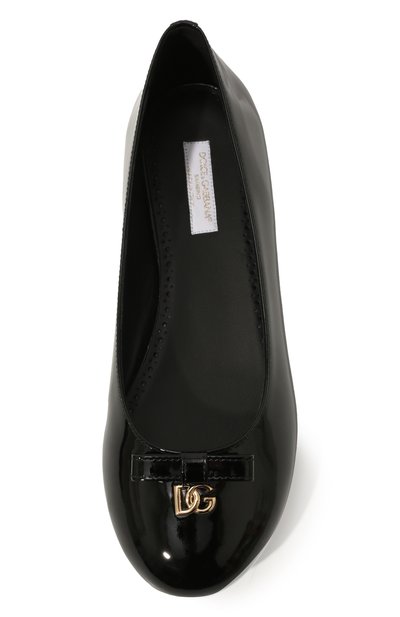 Кожаные балетки DOLCE & GABBANA, арт. D11141/A1328/37-39, фото 4