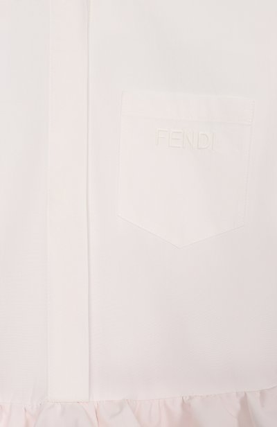 Хлопковое платье FENDI, арт. JFB893/AS64/8A-12+, фото 3