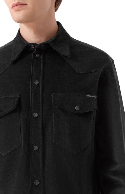 Вельветовая рубашка DOLCE & GABBANA, арт. G5MA1T/GJ589, фото 5