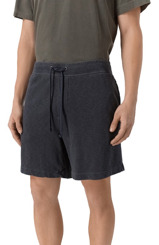 Хлопковые шорты James Perse MXA4192 Серый  MXA4192 Фото 3