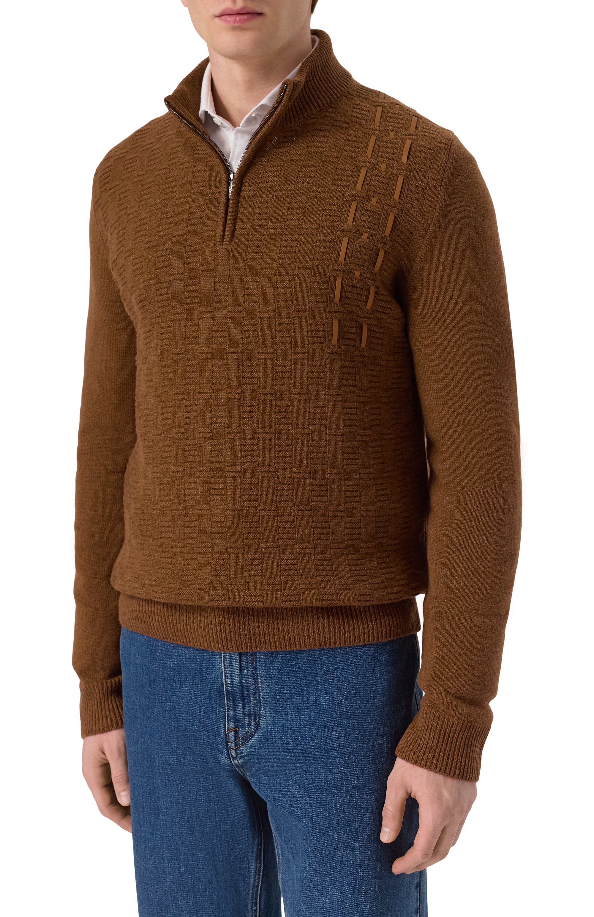 Свитер из кашемира и шерст�и ZILLI, арт. KZMN01M0350VLST00, фото 3