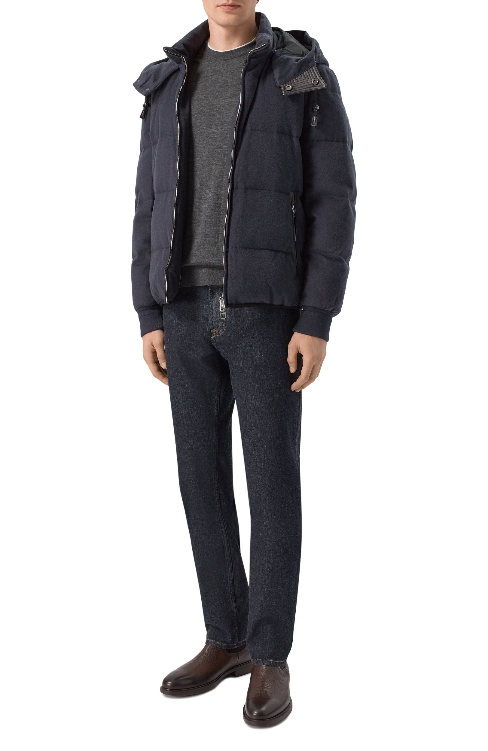 Пуховик из шерсти и шелка MONTECORE, арт. F11MUCX1044/363, фото 2
