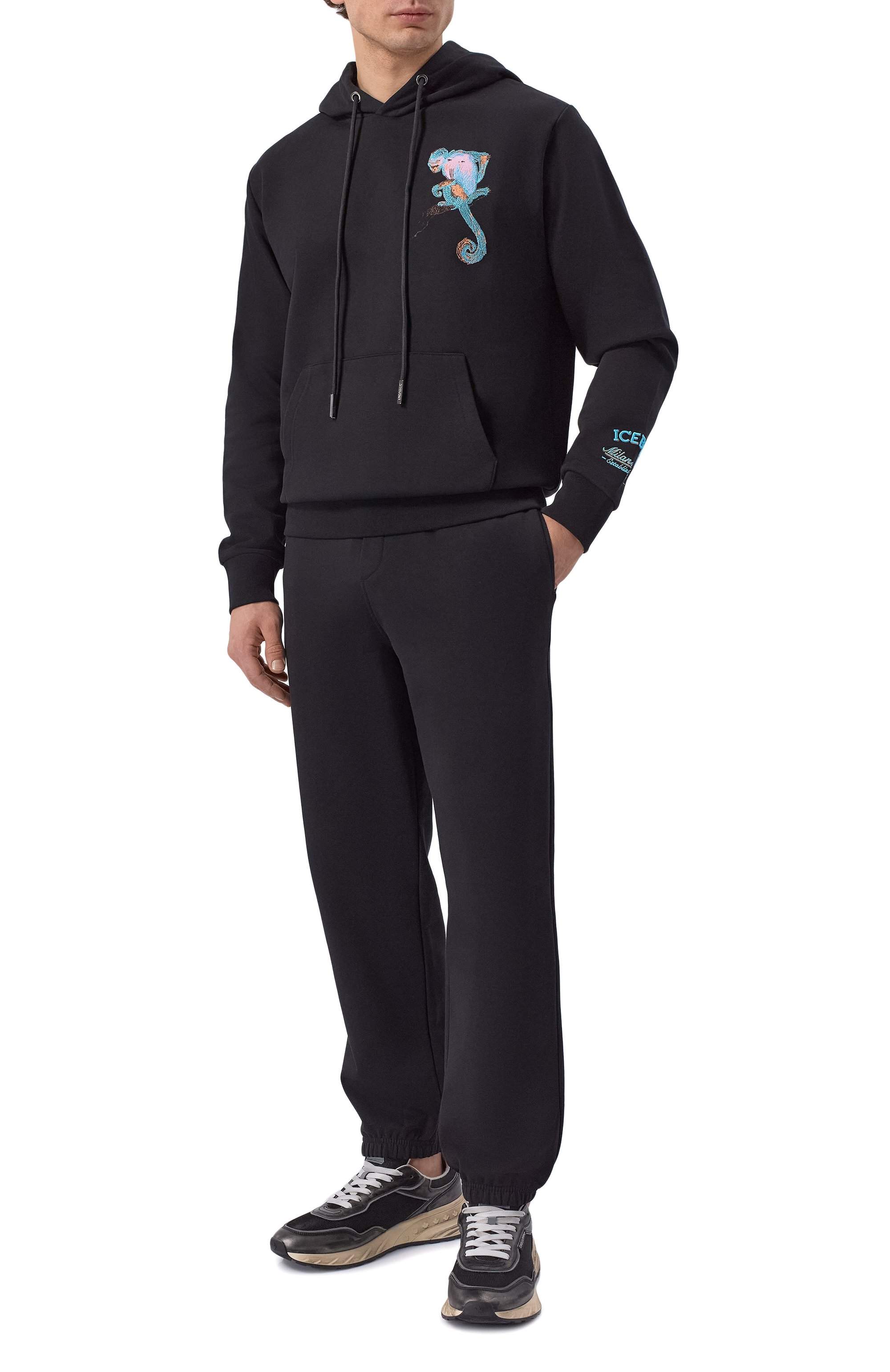 Хлопковые джоггеры ICEBERG, арт. B030/630A, фото 2