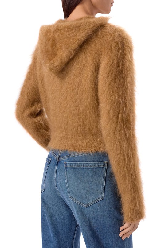 Шерстяное худи Giuseppe di Morabito 05FW2KNT376X 05444_SET Бежевый  05FW2KNT376X 05444_SET Фото 4